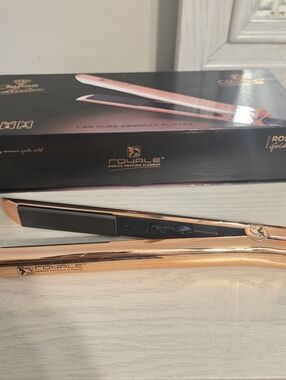 SPRING SALE!!  FLAT IRON: Limited Edition - Platinum Genius  Rose Gold